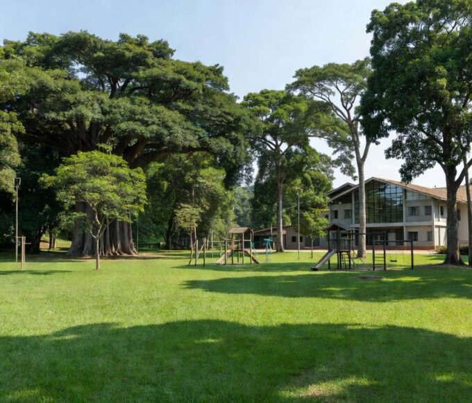 Parque público em Porto Velho com espaços culturais e áreas de lazer