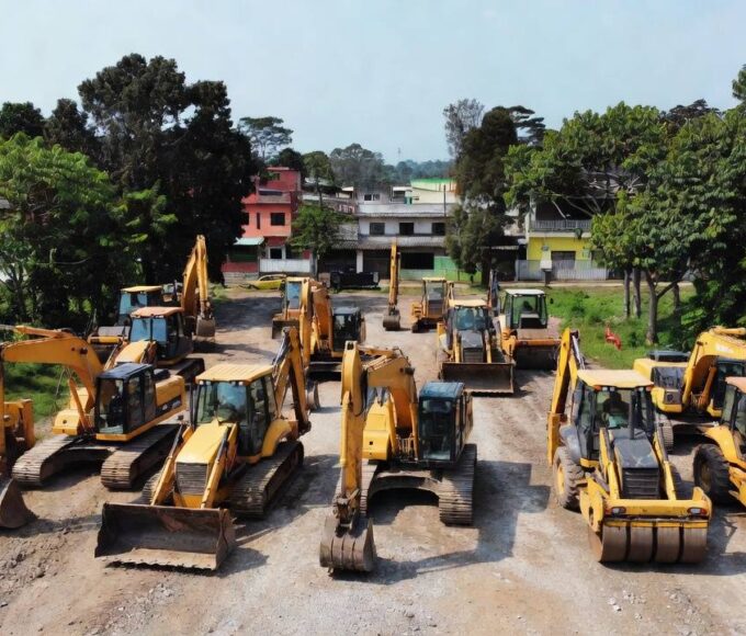 Frota de máquinas pesadas para Secretaria de Obras em Ji-Paraná