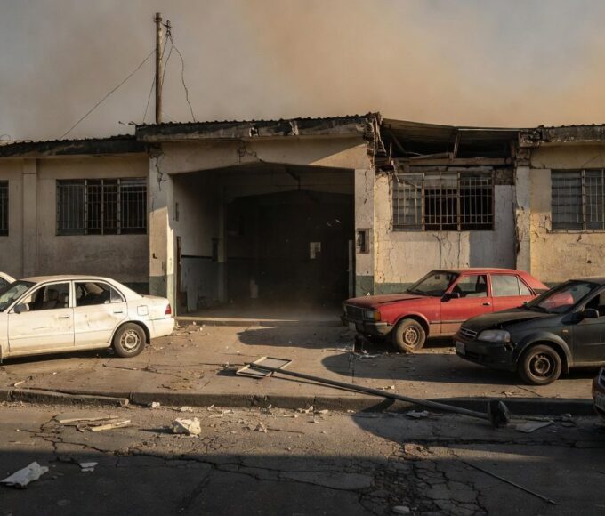 Pessoas recebem tratamento em um hospital de campanha após os terremotos em La Guaira, Venezuela, em 24 de junho de 2026 — Foto: REUTERS/Maxwell Briceno