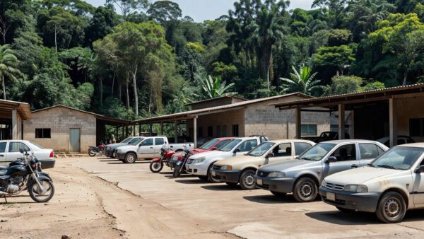 Veículos em licenciamento com placa final 6 em Rondônia