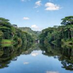 Rio Machado em Ji-Paraná com paisagem natural para lazer e turismo