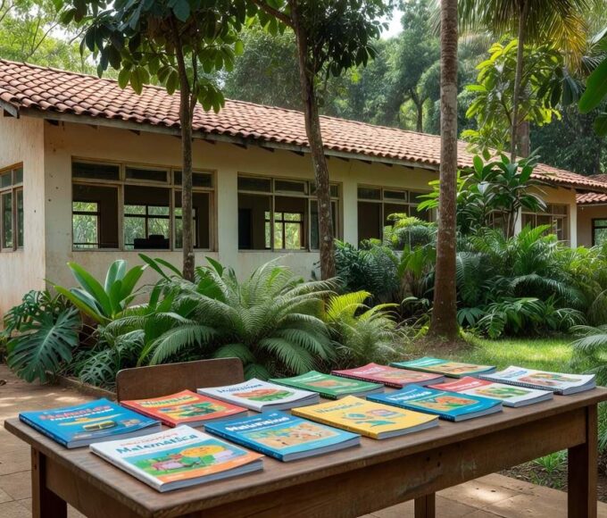 Escola em Ji-Paraná representando opções de educação para crianças