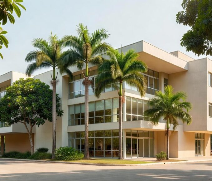 Fachada do Detran em Ji-Paraná para renovação de CNH e licenciamento