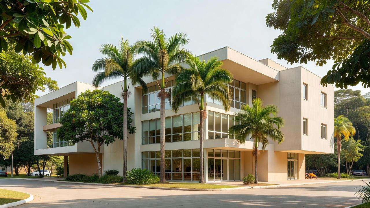 Fachada do Detran em Ji-Paraná para renovação de CNH e licenciamento