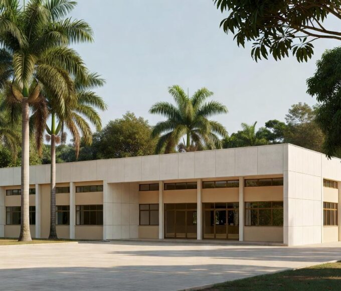 Fachada da Prefeitura de Jaru, Rondônia, representando convocação de aprovados em editais