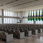 Auditório em Brasília durante Conferência Nacional dos ODS