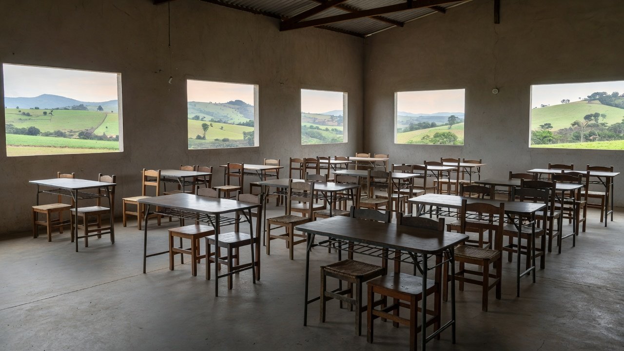 Interior de sindicato em Buritis com reunião no Vale do Jamari