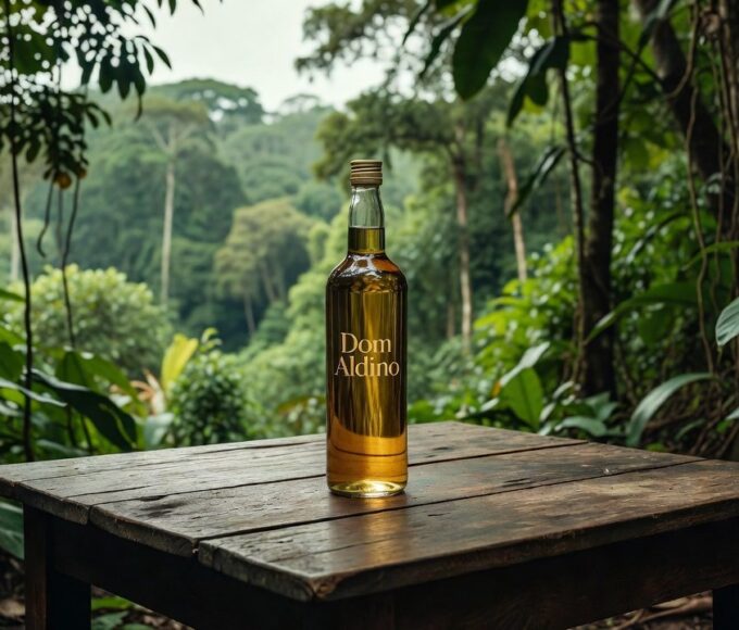 Garrafa de cachaça Dom Aldino sorteada pelo News Rondônia