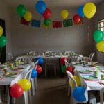 Local vazio de festa de aniversário em Porto Velho após homicídio