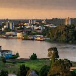 Vista panorâmica de Porto Velho, Rondônia, vencedora do prêmio principal do RondônCAP 309
