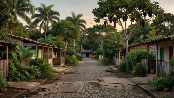 Rua na zona sul de Porto Velho após operação da PM contra tráfico