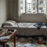 Quarto em casa brasileira simbolizando dependência emocional e financeira de filhos adultos