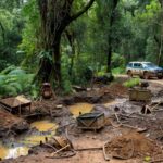 Buscas da Polícia Federal contra garimpo ilegal em terras indígenas de Rondônia