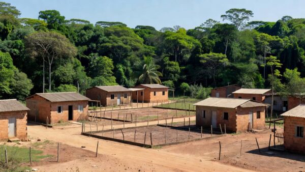Regularização fundiária em Jaci-Paraná com terrenos e casas modestas