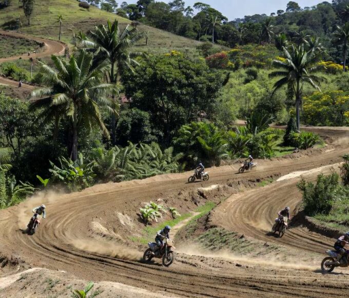 Pista de motocross do Campeonato Norte em Mirante da Serra, Rondônia