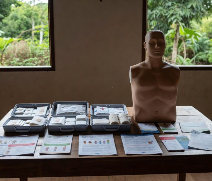 Sala de capacitação em inclusão e primeiros socorros em Ji-Paraná, Rondônia