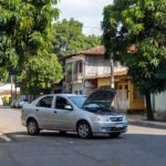 Rua em Porto Velho após atropelamento por motorista de aplicativo