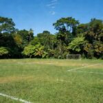 Campo de futebol do 1º Torneio da Linha do Açaí em Porto Velho