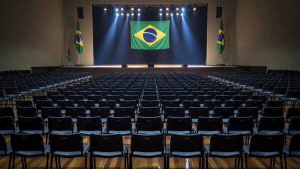 Auditório para convenção do PDT em Rondônia