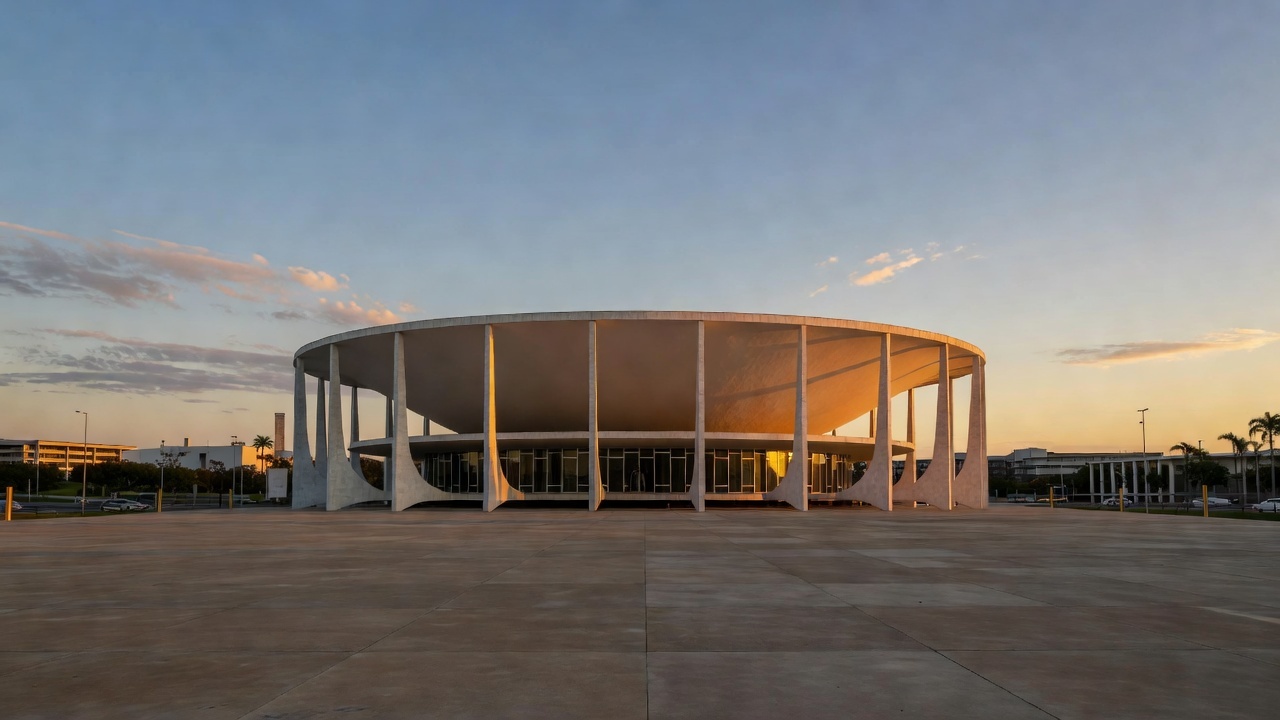Edifício do Senado Federal em Brasília simbolizando candidatura ao Senado