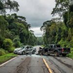 Acidente grave na BR-364 em Porto Velho, Rondônia