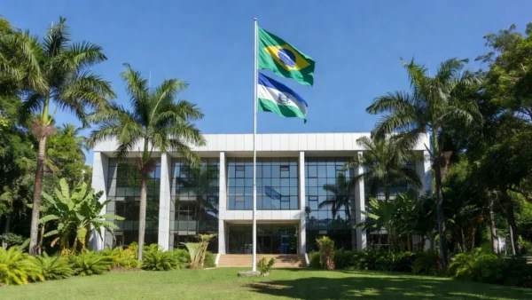 Palácio do Governo de Rondônia representando candidatura ao governo estadual