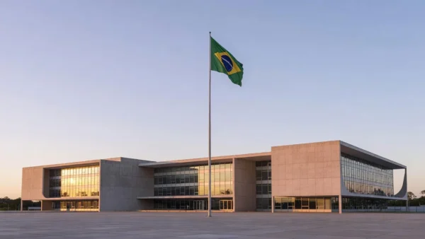 Fachada do Superior Tribunal de Justiça em Brasília simbolizando lei que restringe acesso ao STJ