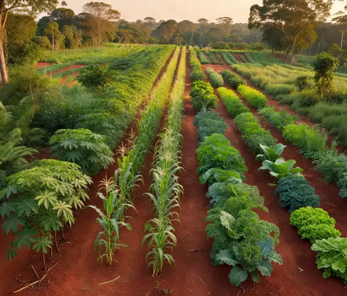 Plantação de agricultura familiar em Porto Velho na Agrotec 2026