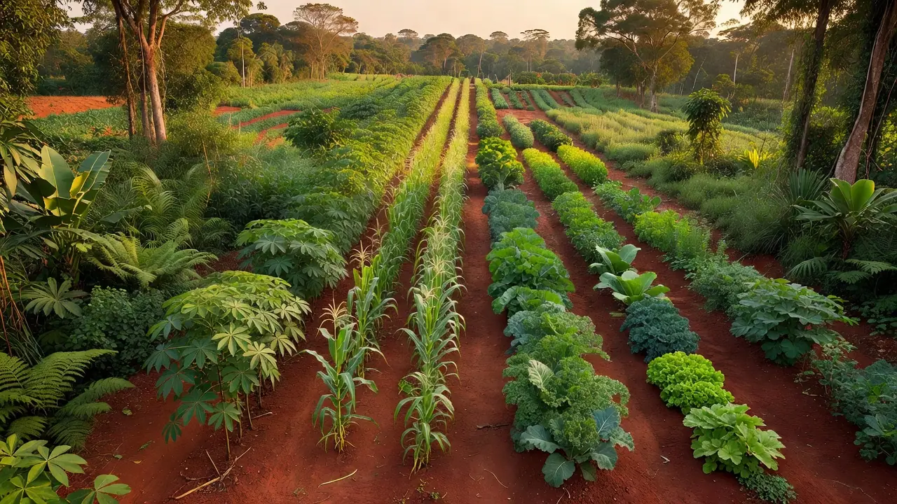 Plantação de agricultura familiar em Porto Velho na Agrotec 2026