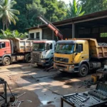 Oficina mecânica de veículos pesados em Porto Velho