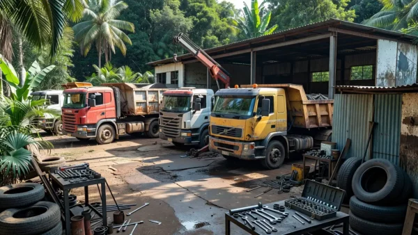 Oficina mecânica de veículos pesados em Porto Velho