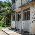 Fachada de produtora de campanhas eleitorais atingida por tiros em Porto Velho